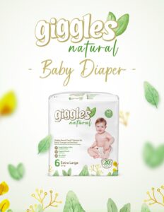 « Couches Giggles » : le meilleur allié pour le bien être de votre bébé