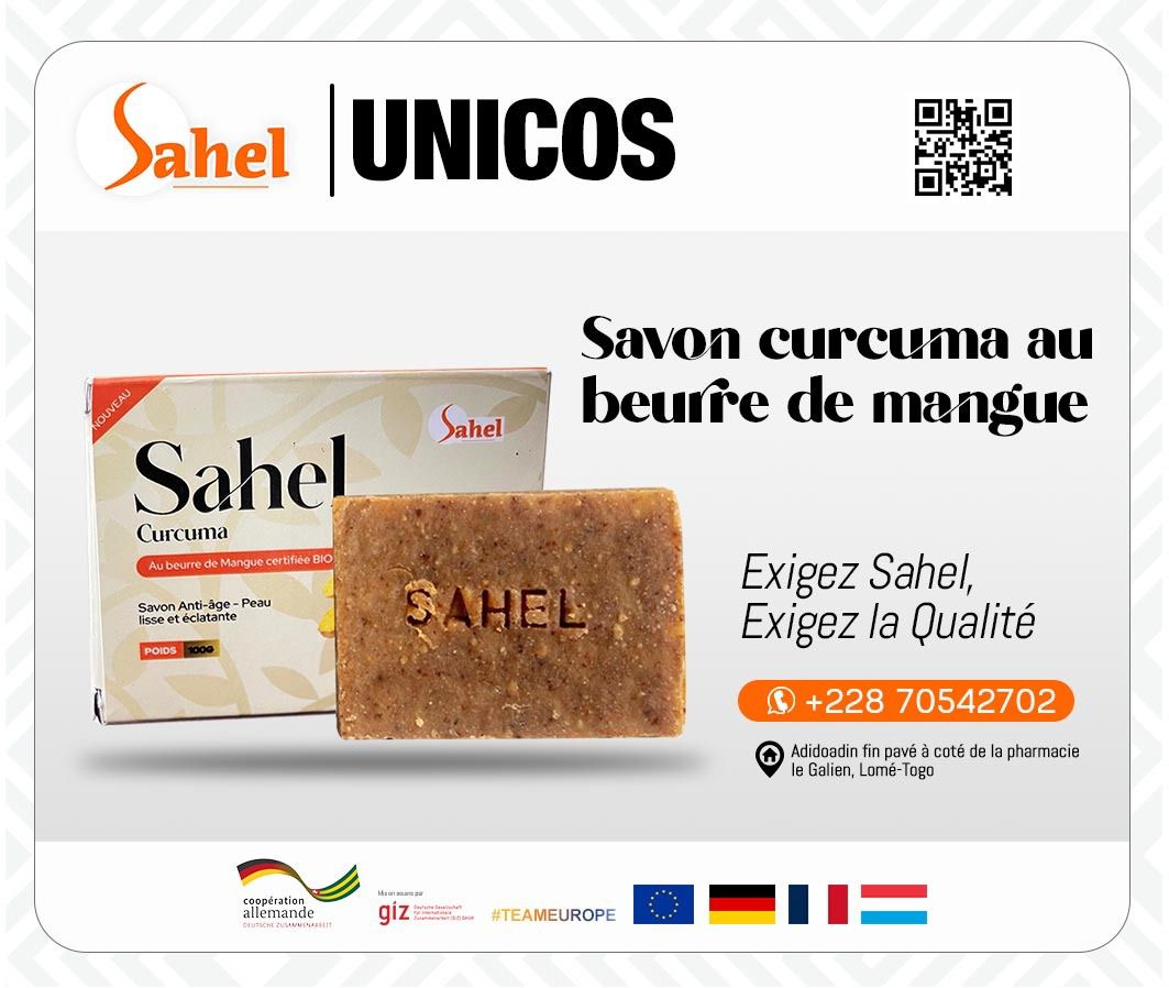 Les bienfaits du Savon Curcuma de UNICOS...