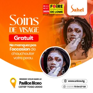 Soins de Visage Gratuits à la Foire Internationale de Lomé