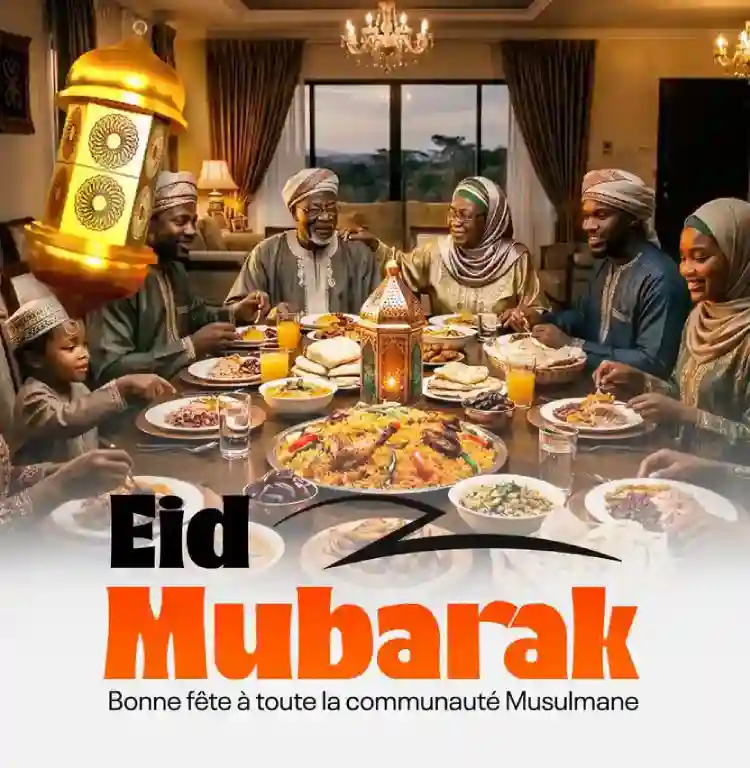 Bonne fête de Ramadan à toute la communauté musulmane