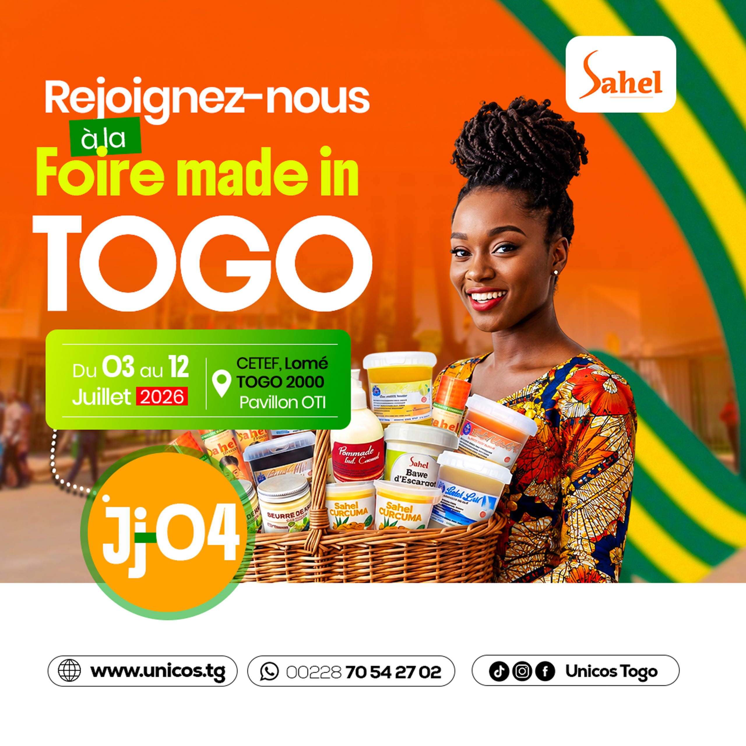 Produits Sahel à la Foire Made in Togo 2026